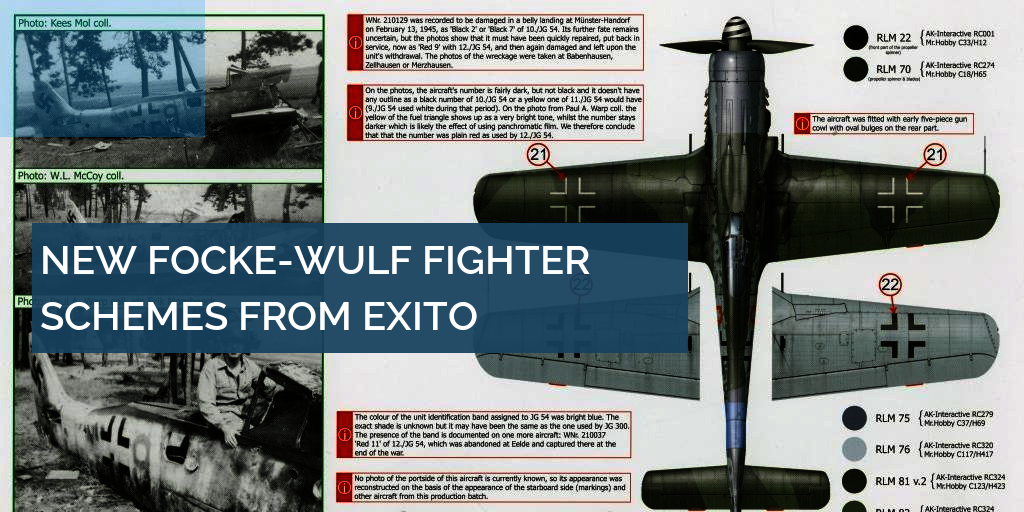 Exito Decals 1/72 FOCKE WULF Fw-190A German WWII Fighter Part 1 